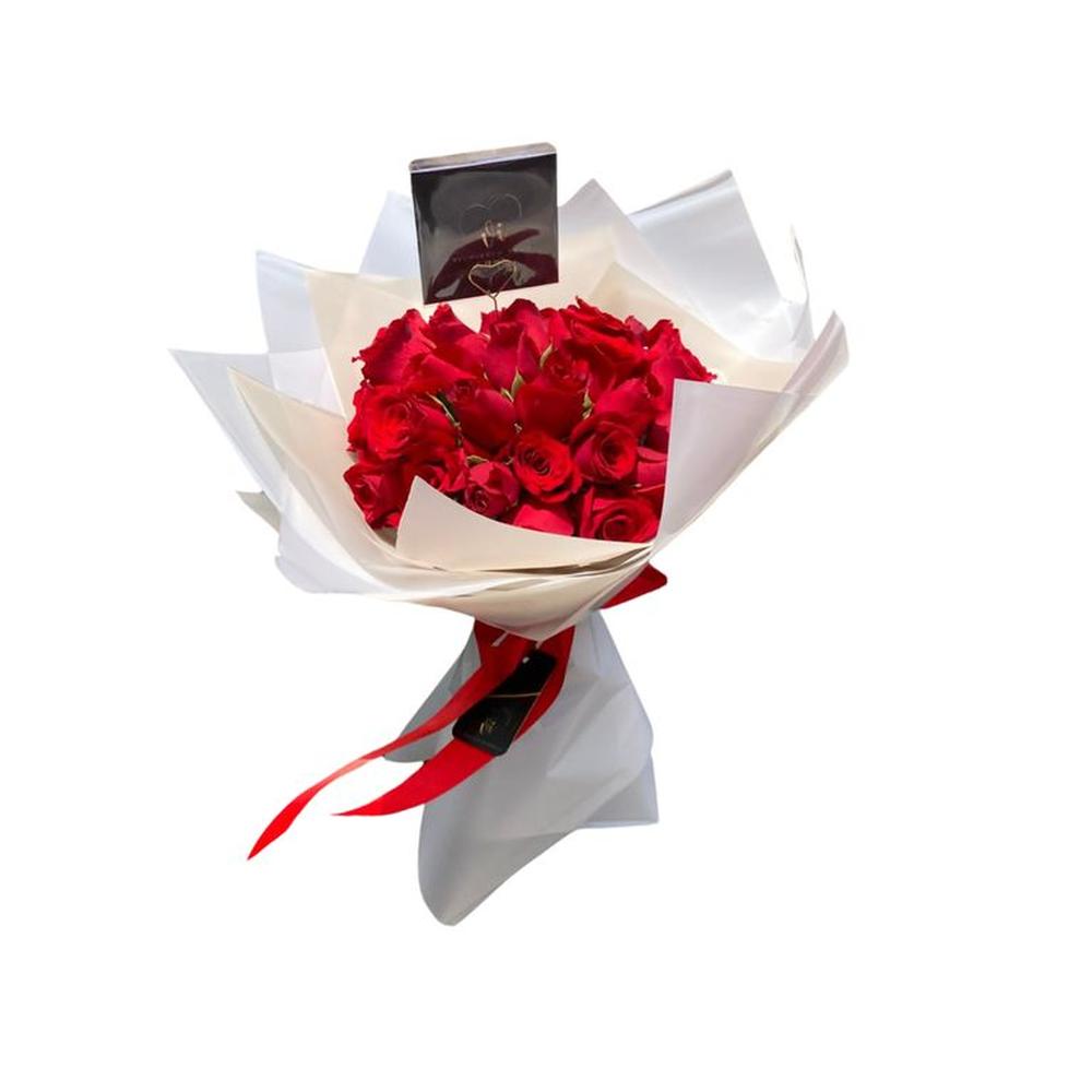 Ramo Love - Ramo de flores - Rosas rojas