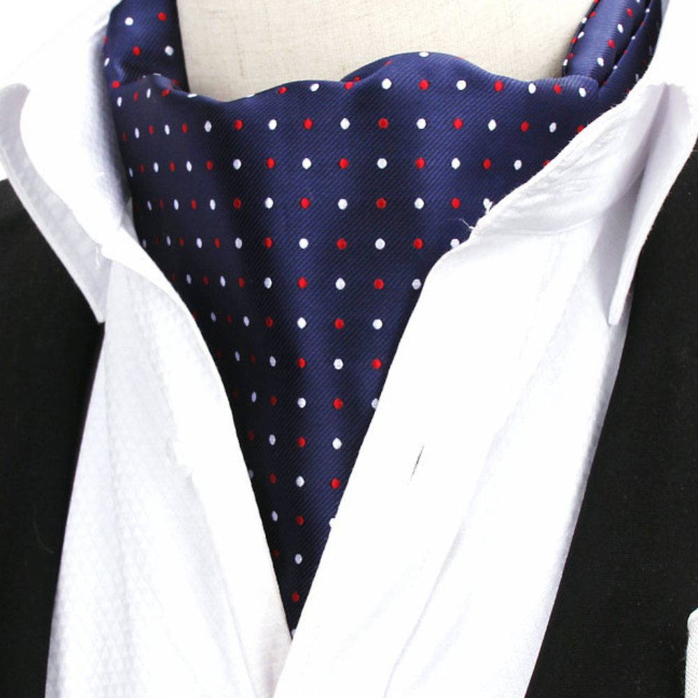 Bufanda Corbata Consi Azul Noche Hombre Elegante