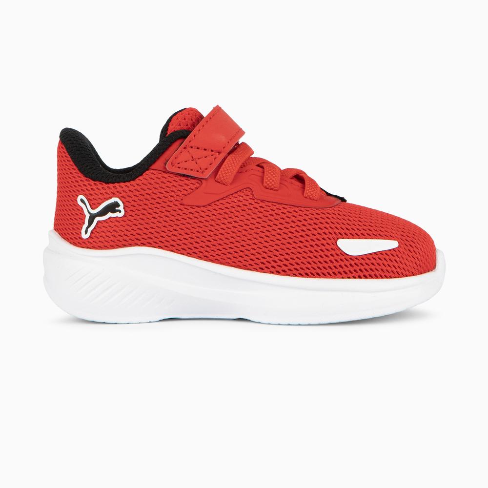 Zapatillas Urbanas Puma Niño Skyrocket Ac+ 401222 02 Rojo