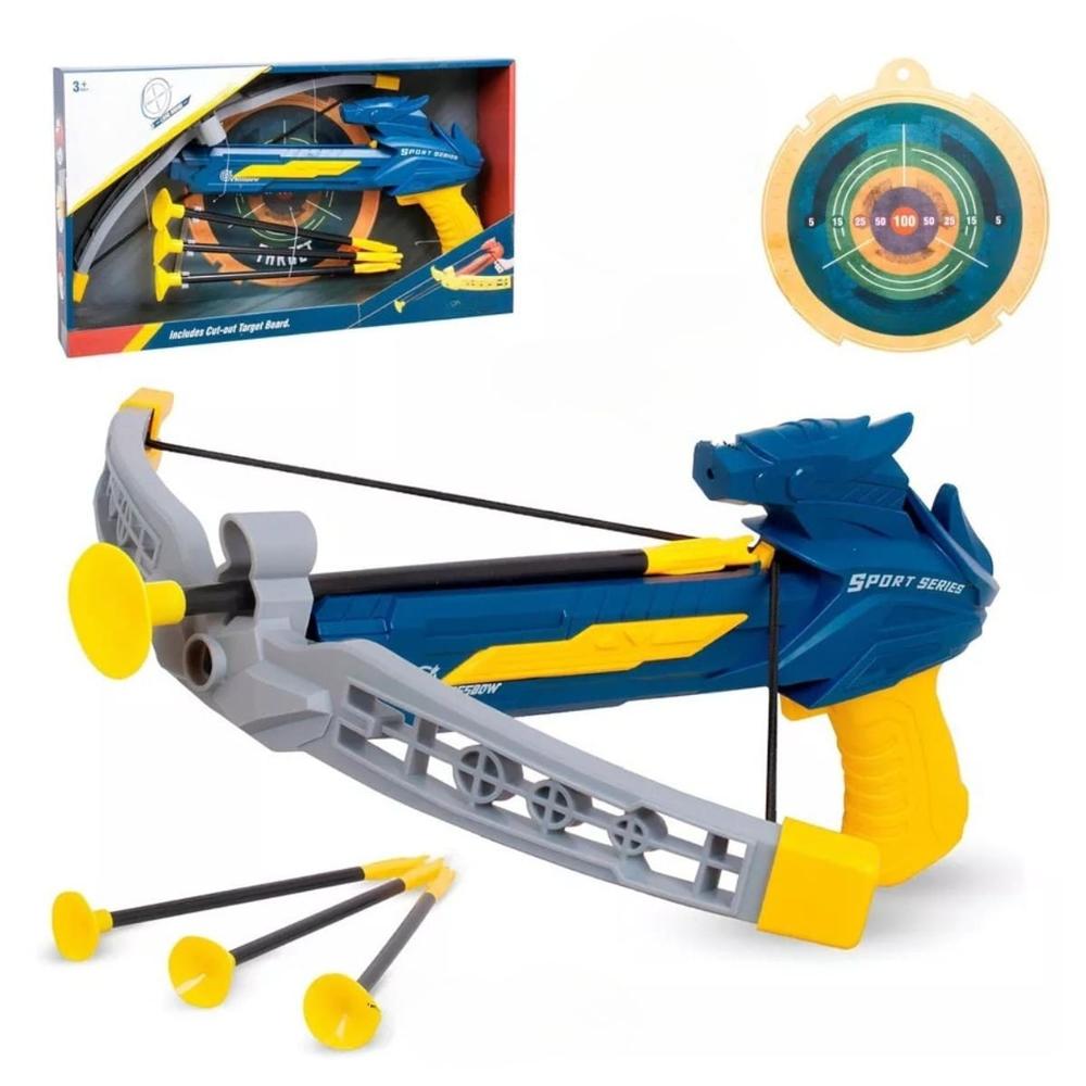 Juguete de Ballesta con Luz Infrarroja y Blanco de Tiro Azul 65AZ10 Juguete de Ballesta con Luz Infrarroja y Blanco de Tiro Azul 65AZ10