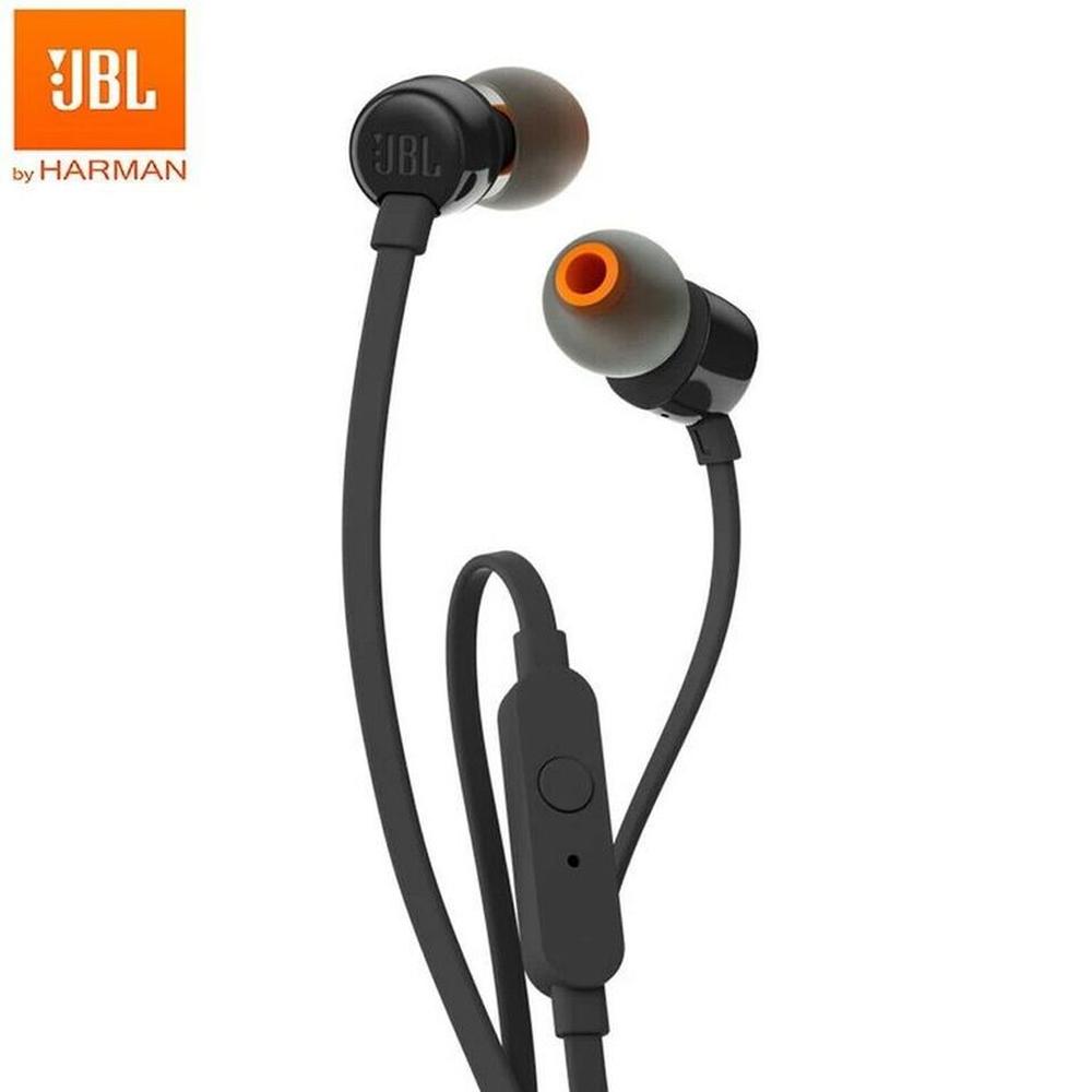 Audífono JBL T110 Extra Super Bass Cable Graves - Negro