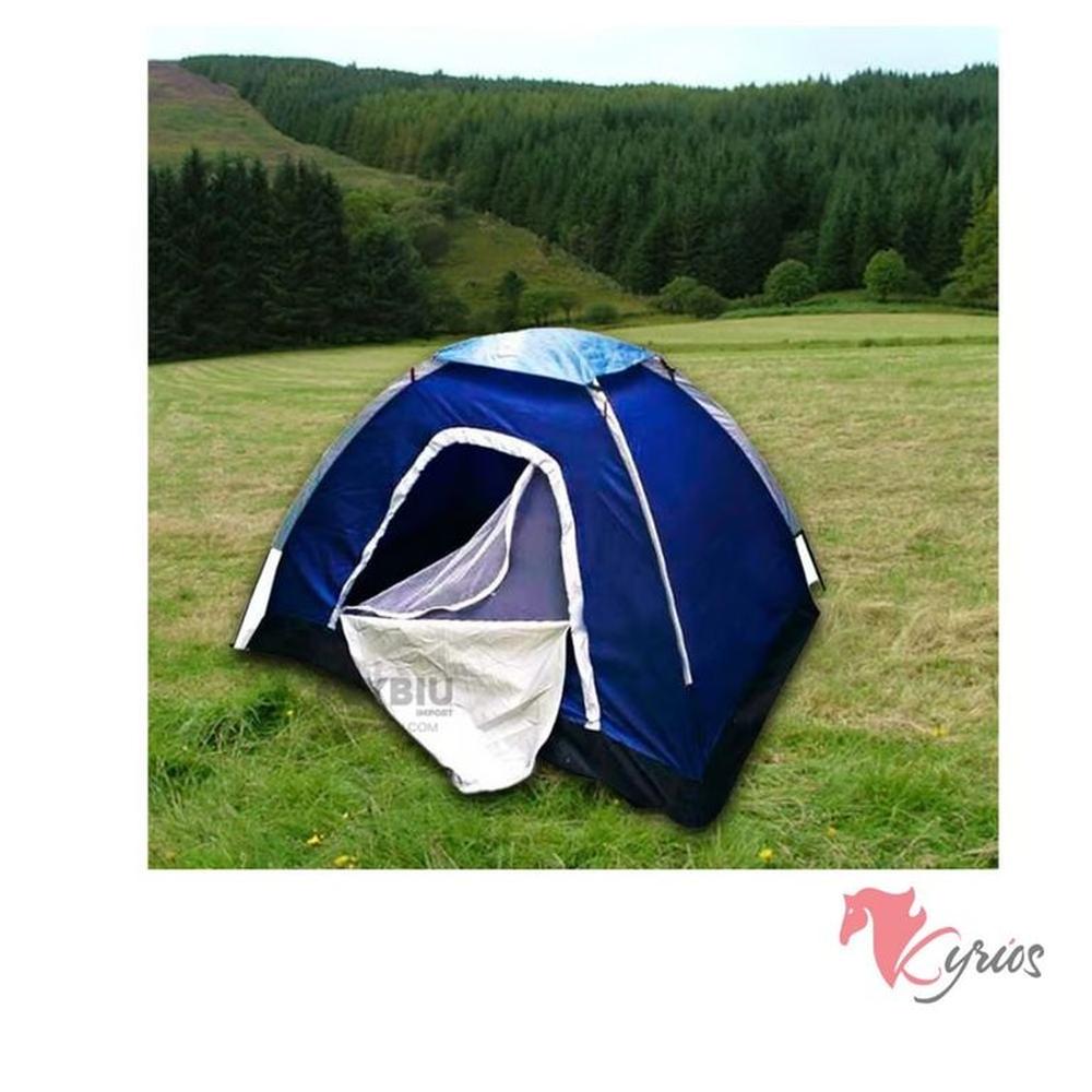 Carpa Camping Para 2 Personas Impermeable Doble Techo Standard Multicolor Carpa Camping Para 2 Personas Impermeable Doble Techo Standard Multicolor