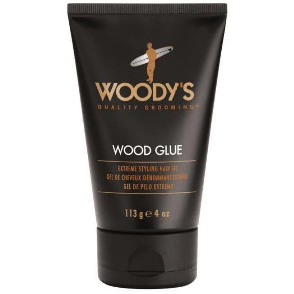 Gel para peinado fijación alta woodys wood glue 113g