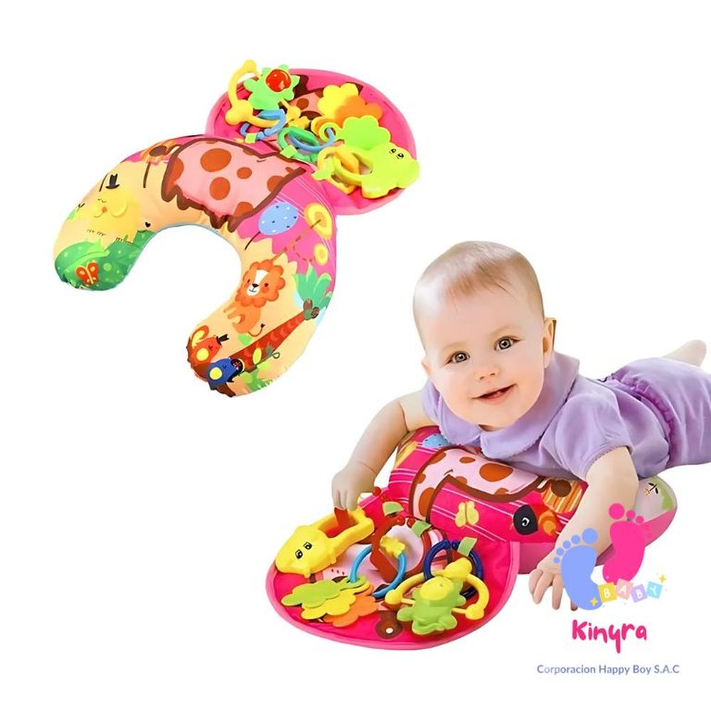 COJIN DE ESTIMULACION SENSORIAL PARA BEBES