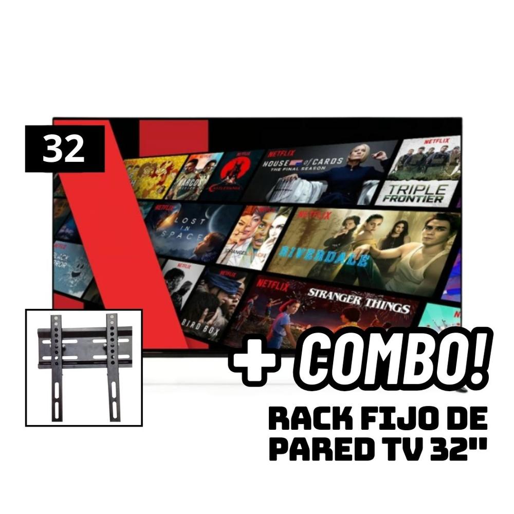 Televisor INNOS 32 Smart TV ANDROID TV HD LED S3201KU + RACK FIJO