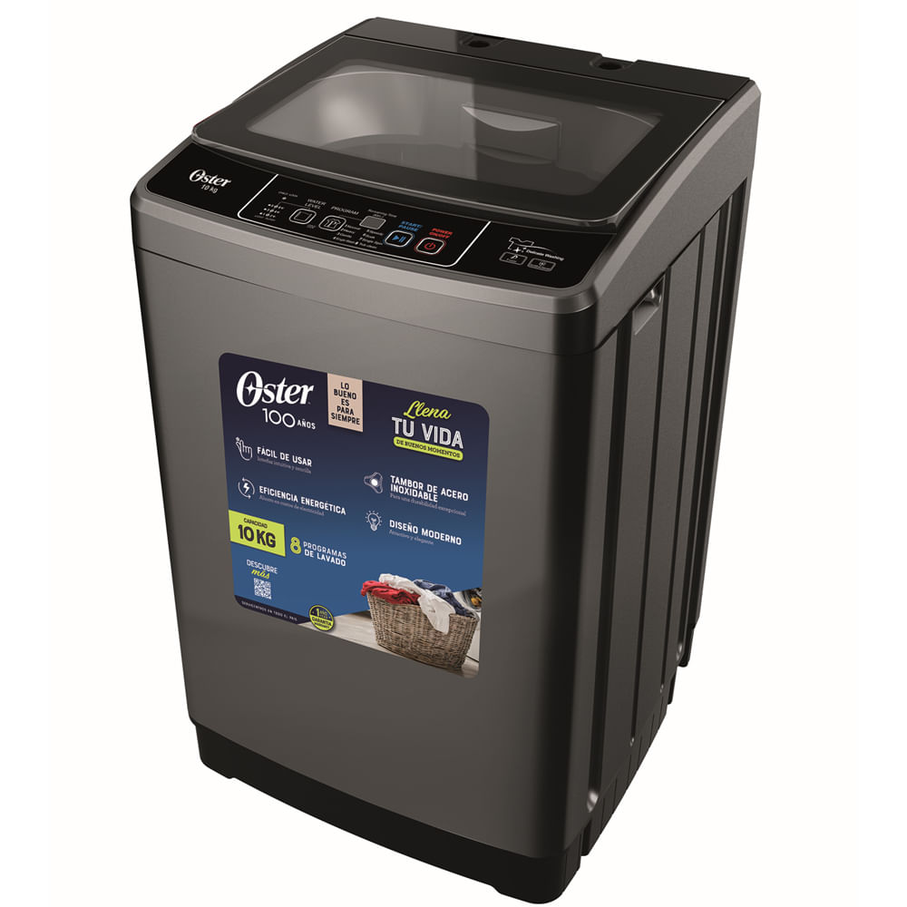 Lavadora Digital 10 K Oster OS-PWSW0010S OS-PWSW0010S Lavadora Digital 10 K Oster OS-PWSW0010S OS-PWSW0010S