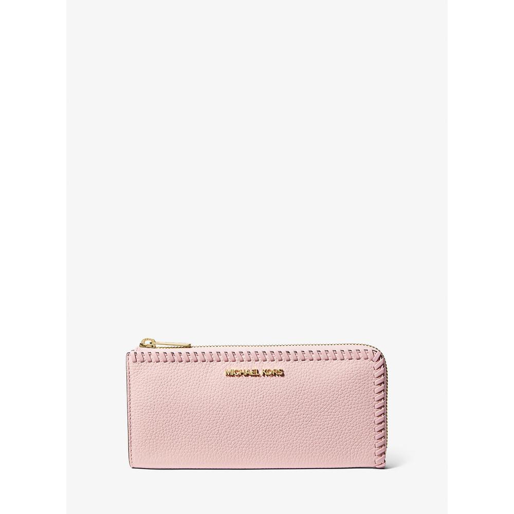 Michael Kors Cartera Jet Set Travel de piel granulada | Powder Blush