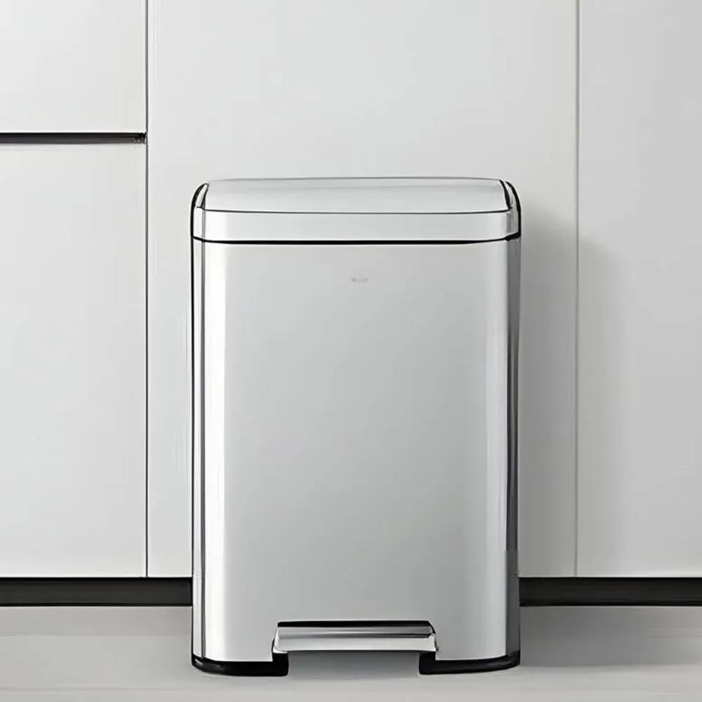 Papelera con pedal de Acero Inoxidable 20L eko