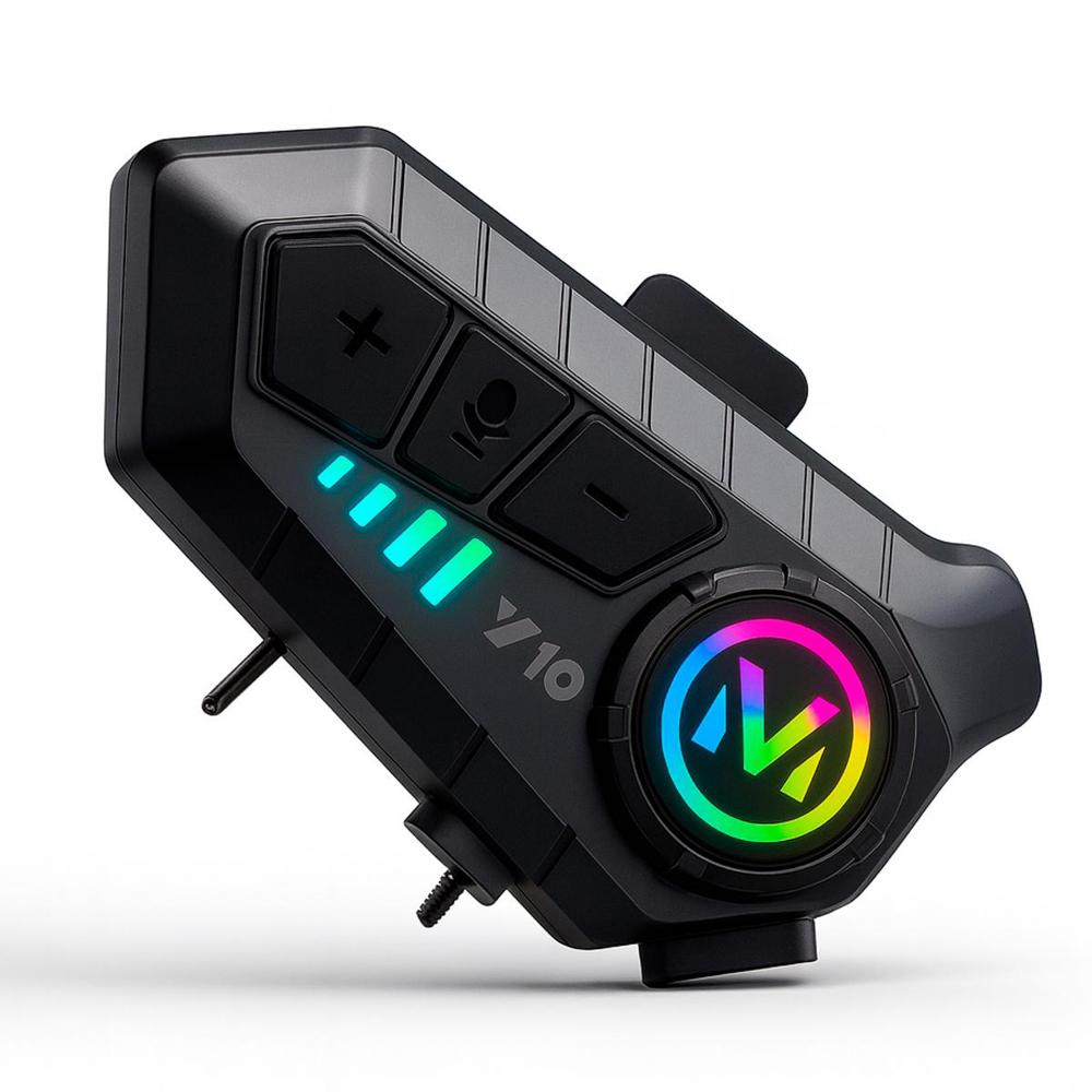 Auricular Audifono Micrófono Bluetooth Para Casco Moto Handsfree