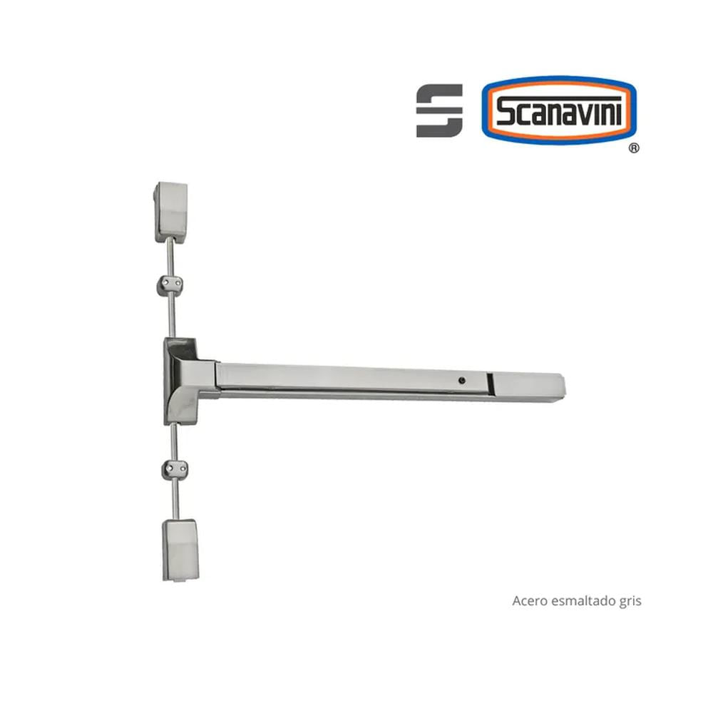 Barra Antipánico DT-F1500VA-S 2 Puntos Acero Inox Resistente al fuego Acero