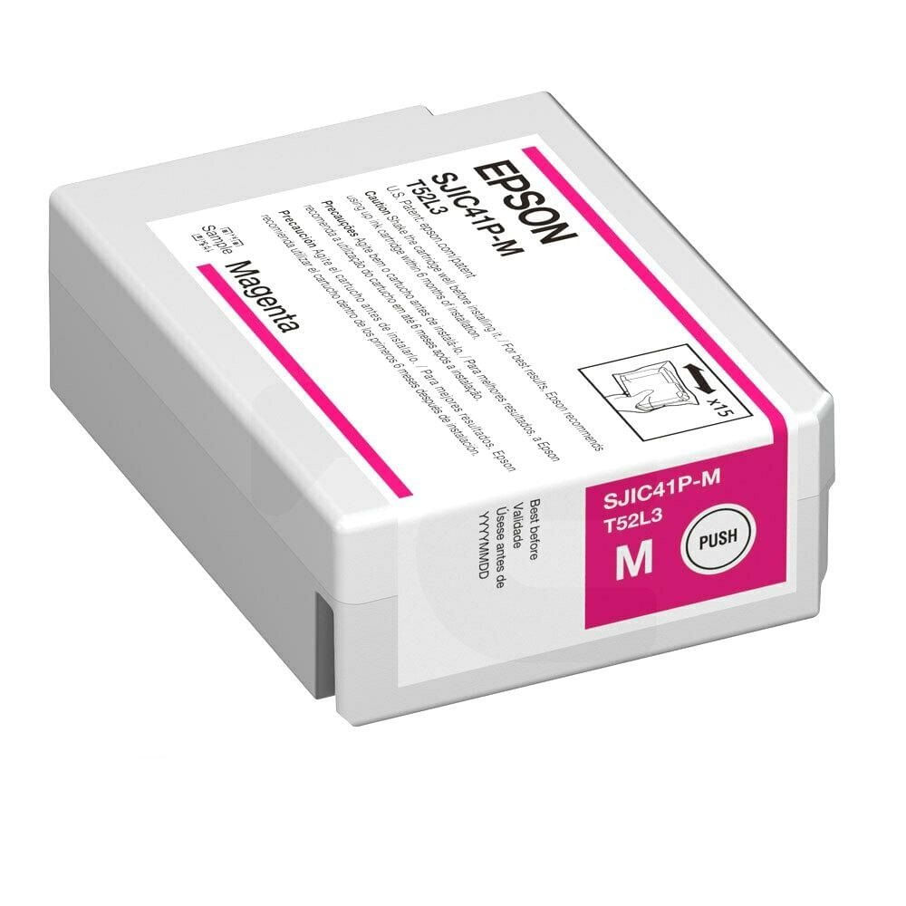 Cartucho de tinta Epson C13T52L320 Magenta compatible con impresoras C4000, alto rendimiento