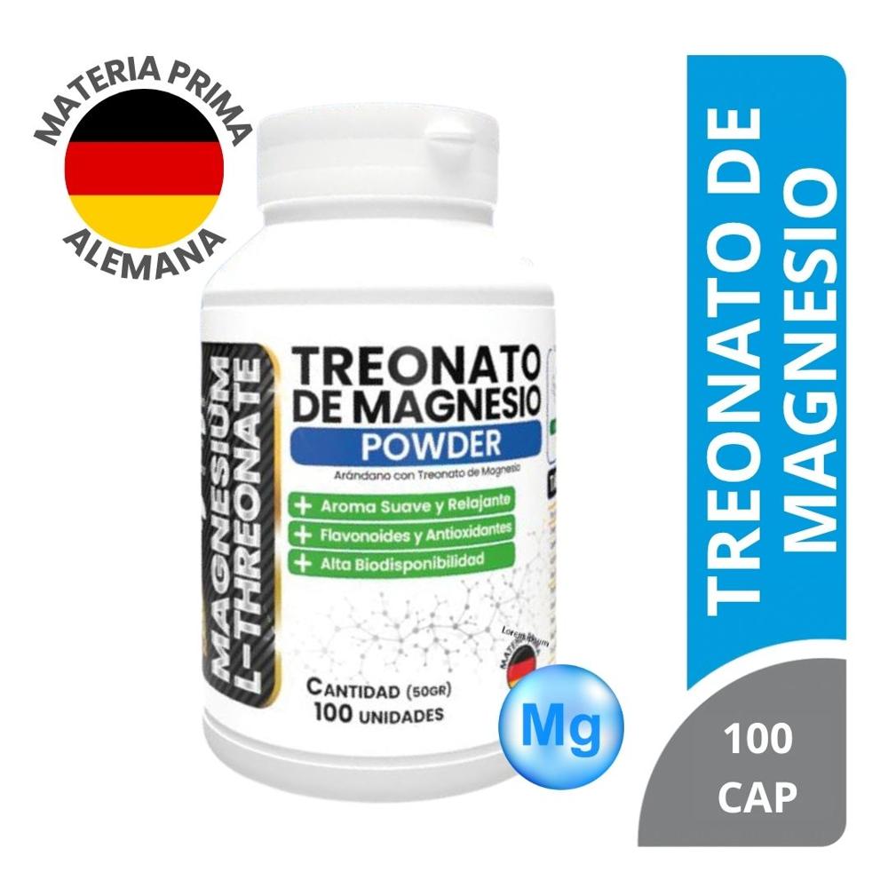 TREONATO DE MAGNESIO ALEMÁN 100 CAP