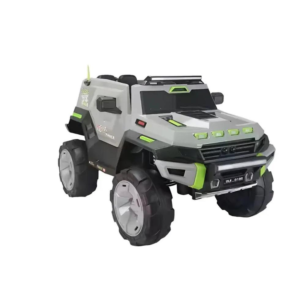 Carro a batería - Camioneta 4X4 todo terreno - SHERMAN - GRIS