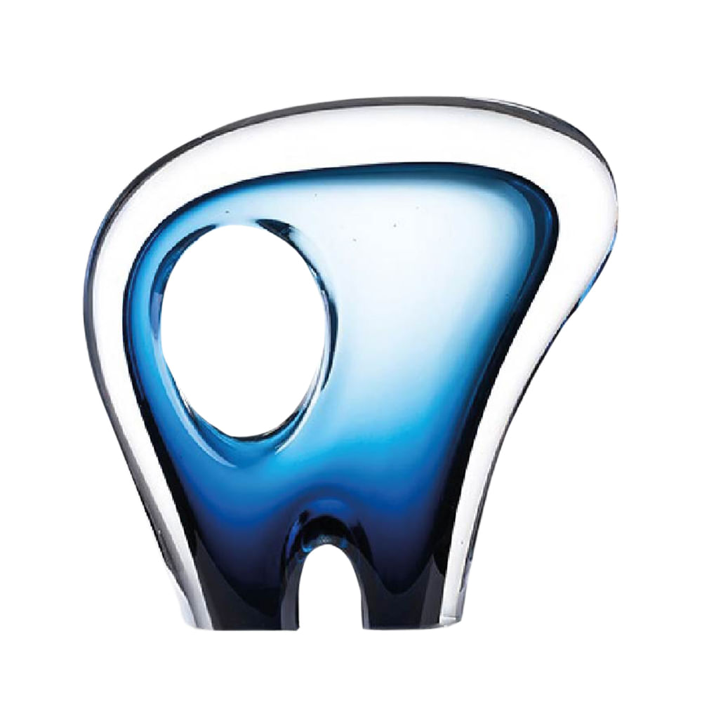 ESCULTURA DE VIDRIO 25x6x26