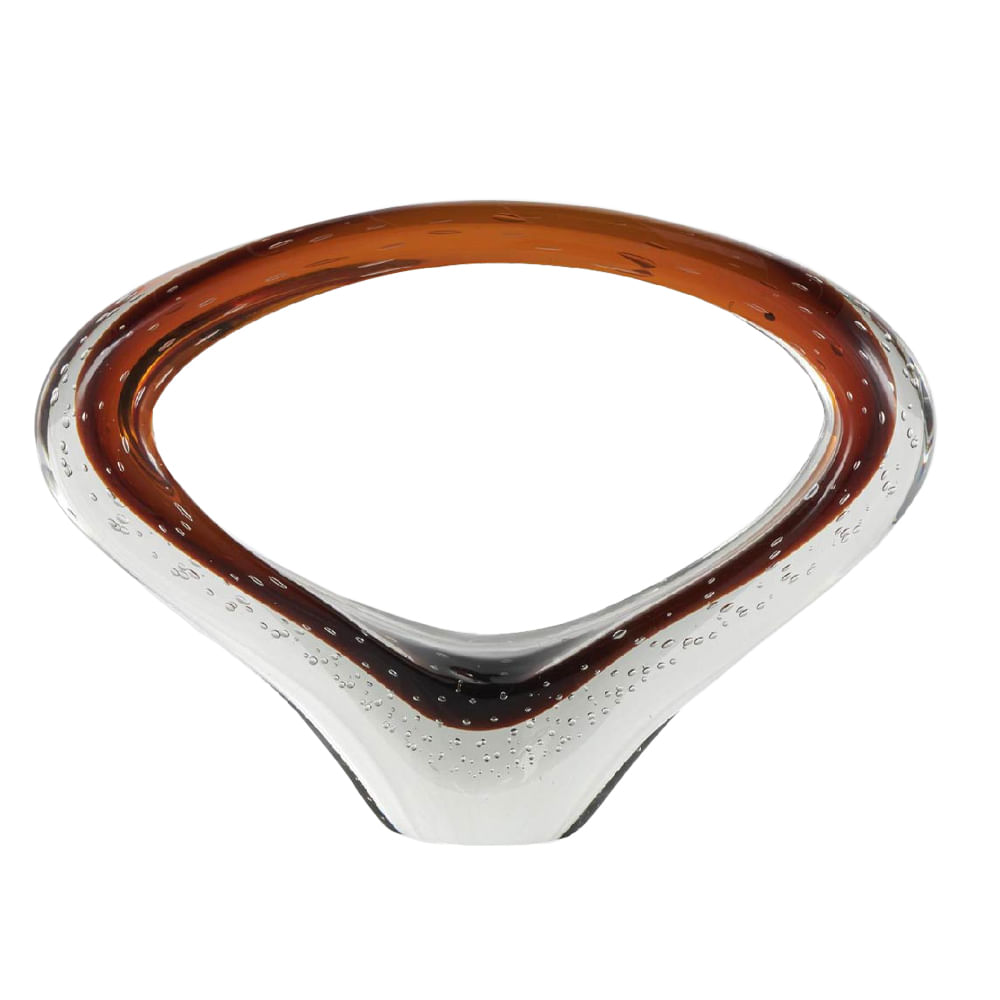 ESCULTURA DE VIDRIO 28x9x41