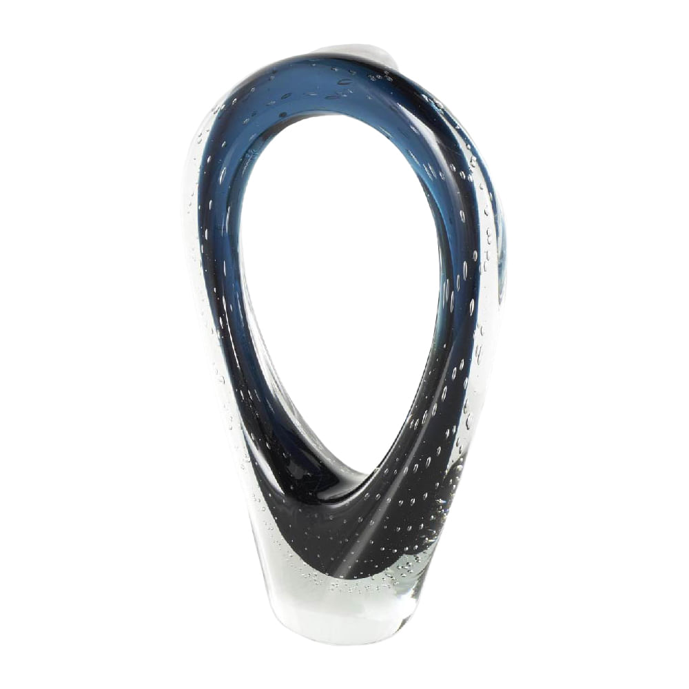 ESCULTURA DE VIDRIO 38x8x23