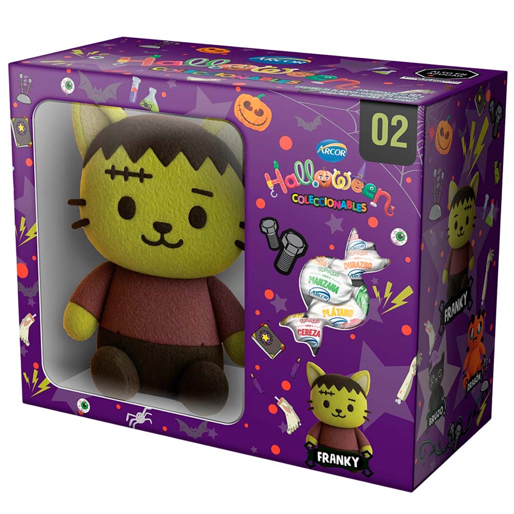 Golosinas ARCOR Halloween Coleccionables Caja 92g