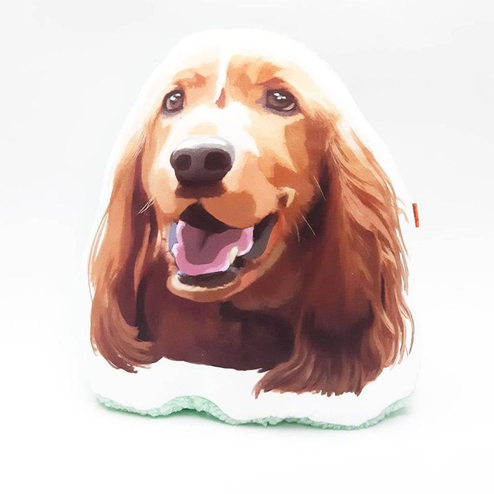 Almohada Decorativa - Qala Diseño - Perro Cocker