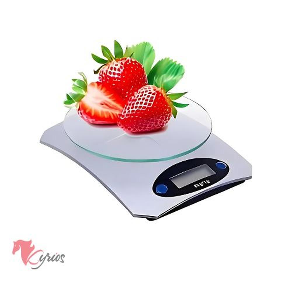 Balanza Gramera Digital Vidrio 5kg Digital