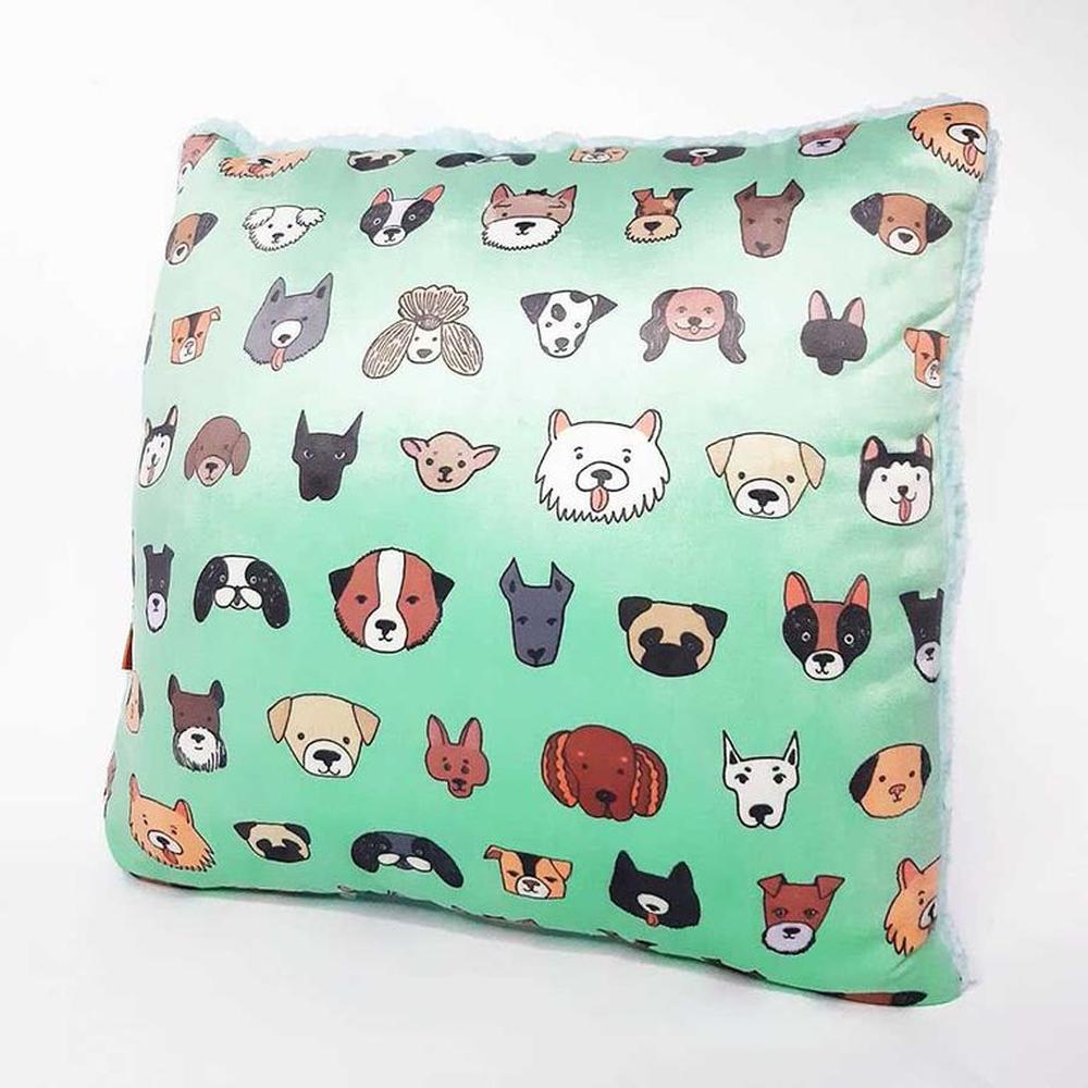 Almohada Decorativa - Qala Diseño - Amigos Perrunos - Cojín Perro