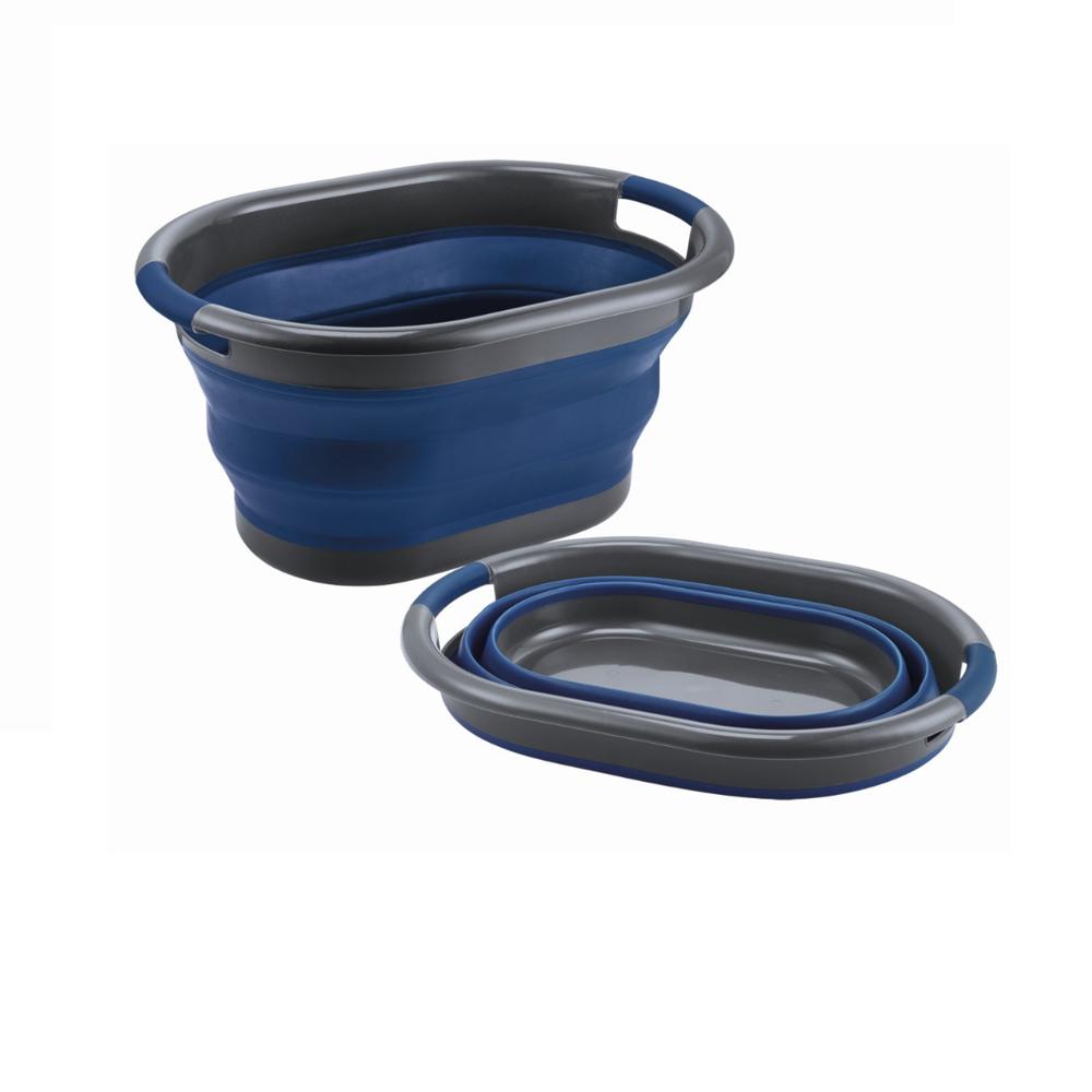 Cesta Balde Plegable 30 L Azul