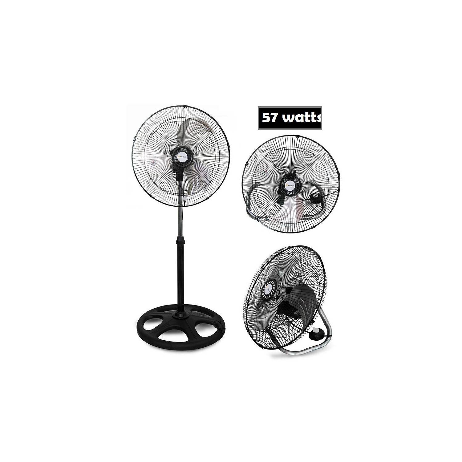 Ventilador Pedestal 3 en 1 Imaco FSM370 18"" 57W