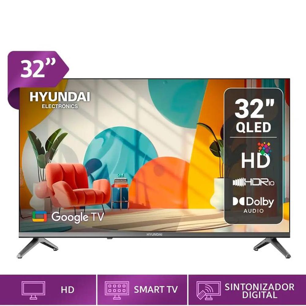 TELEVISOR SMART TV HYUNDAI QLED 32 HYLED3259QG