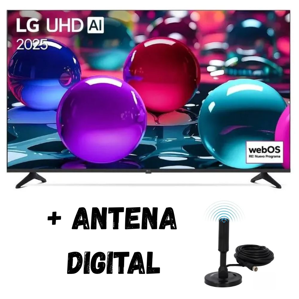 Televisor 65'' LG UHD 4K 65UA7300PSB - Antena Digital
