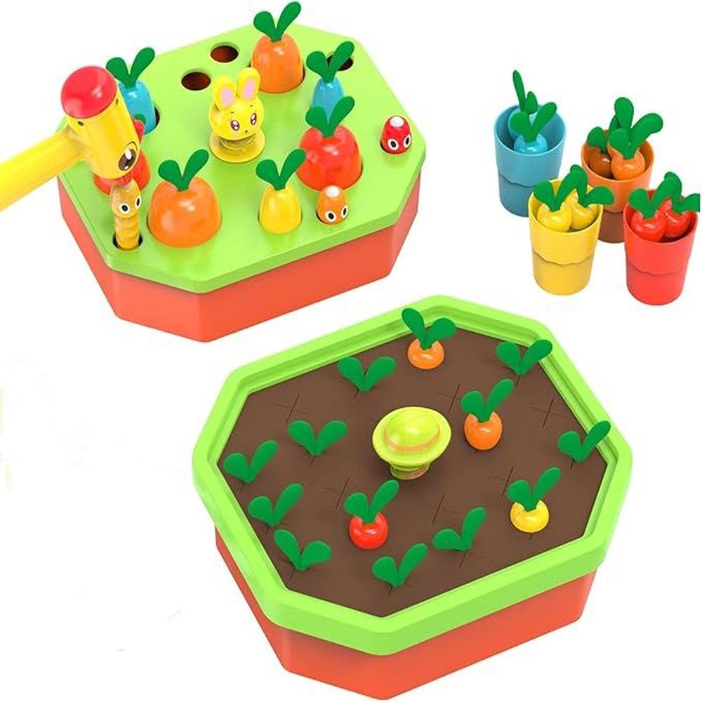 JUEGO DE COSECHA - estimulacion con zanahorias