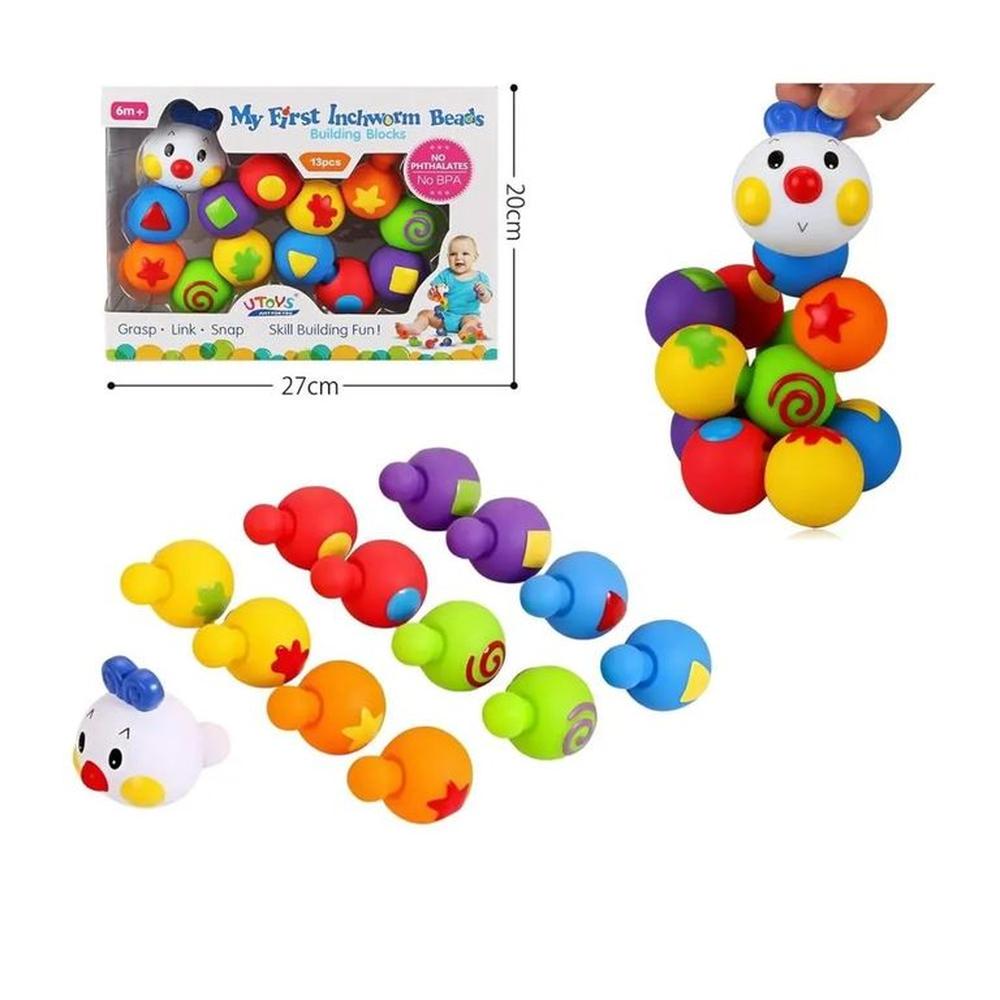 Gusano Didáctico Armable Clasificación de Colores