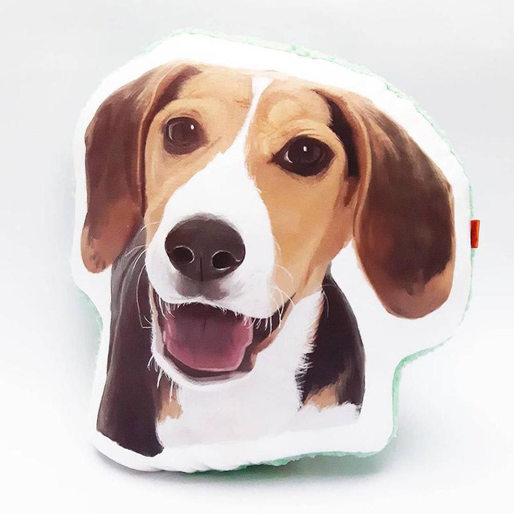 Almohada Decorativa - Qala Diseño - Perro Beagle