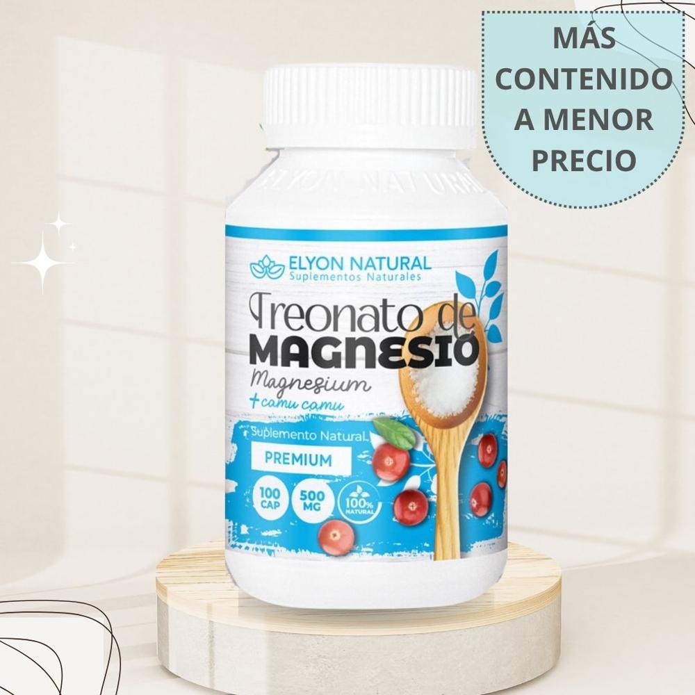 Treonato de Magnesio Elyon Natural 100 cápsulas