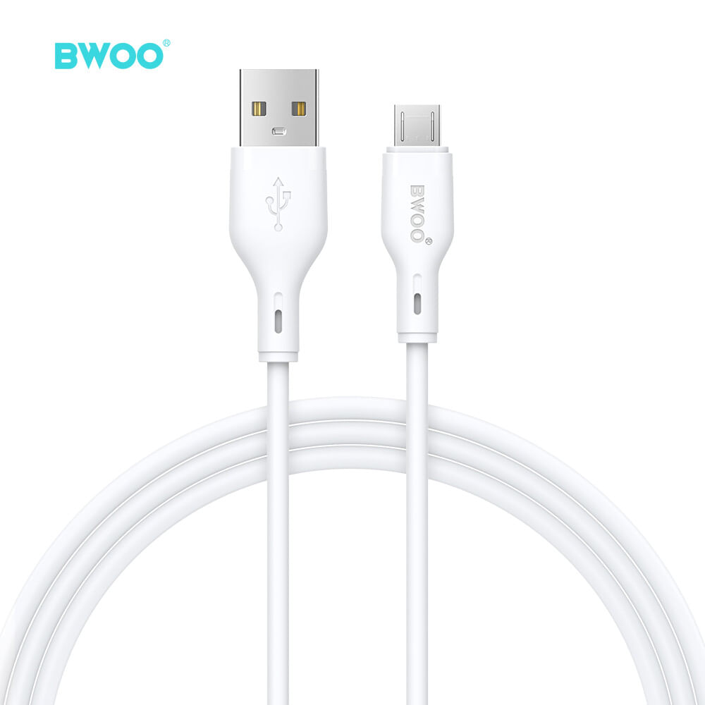 CABLE DE DATOS 15W USB A MICRO USB PVC 1MT X286V BWOO