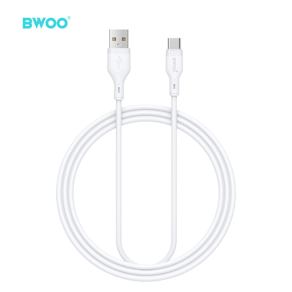 CABLE DE DATOS 15W USB A TIPO C PVC 1MT X286C BWOO