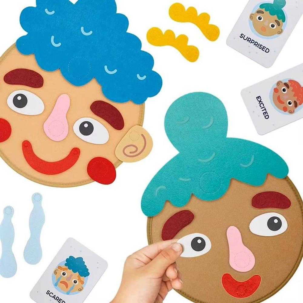 Cara de emociones - Juego montesori