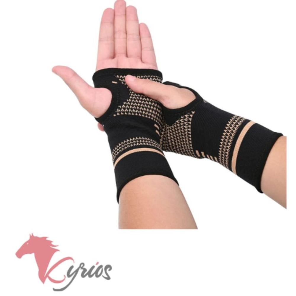 Muñequera De Hilo De Cobre Talla L