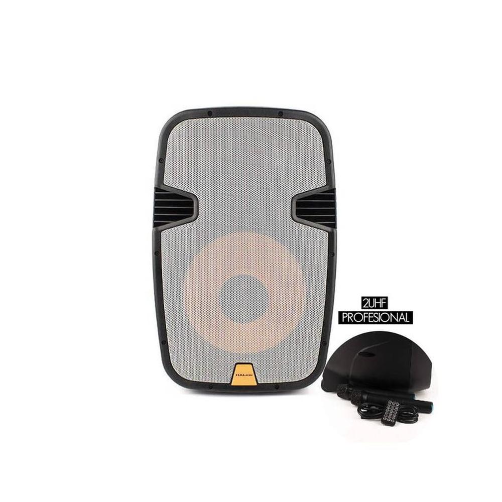 Parlante Activo 15 Halion PHA-15MB 2UHF Profesional 2000 WATTS