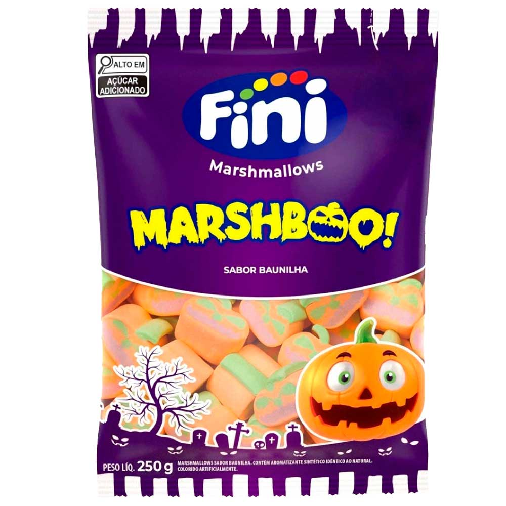 Marshmallow FINI Boo Sabor a Vainilla Bolsa 250g