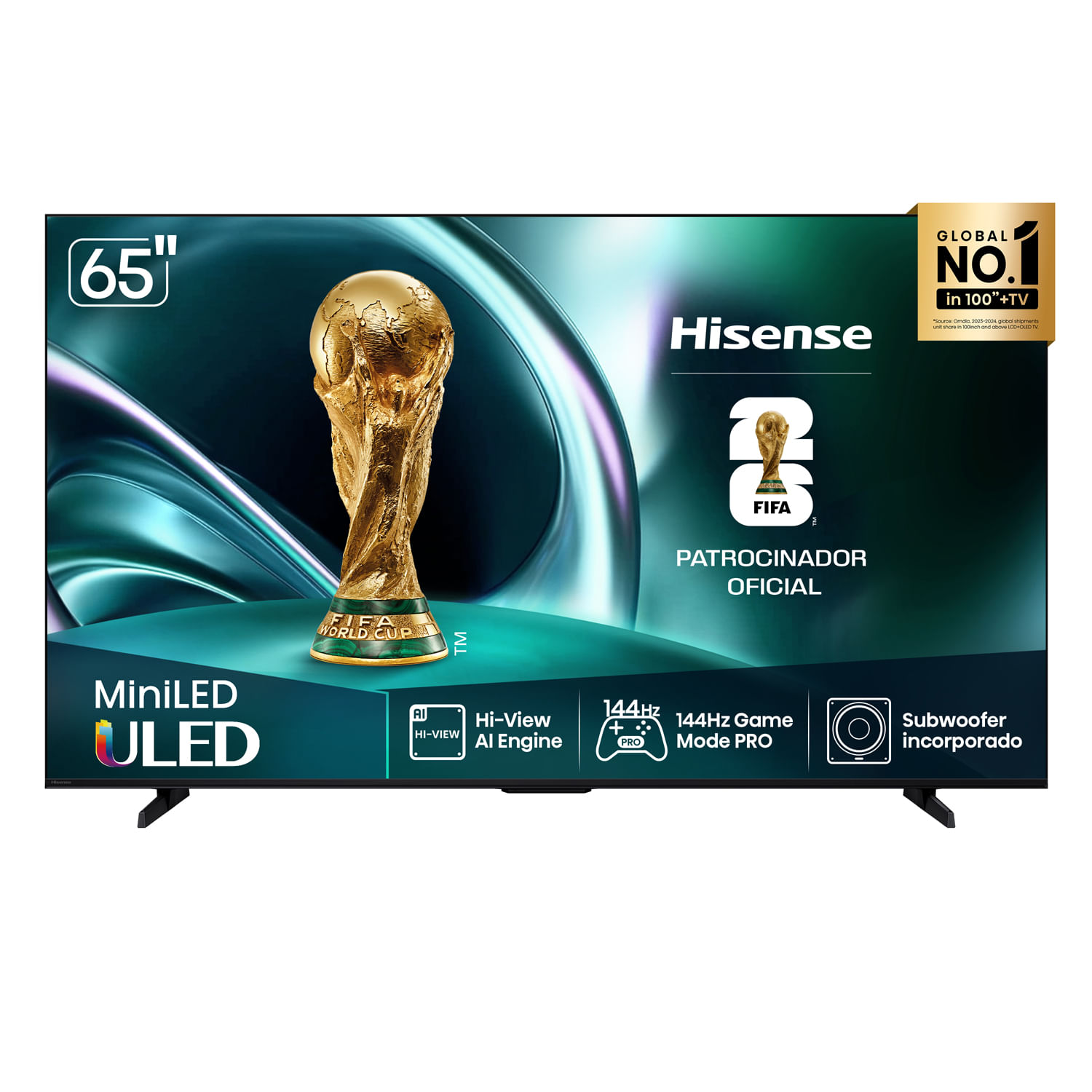 Televisor Hisense 65"" 65U7QG ULED MINILED 4K UHD