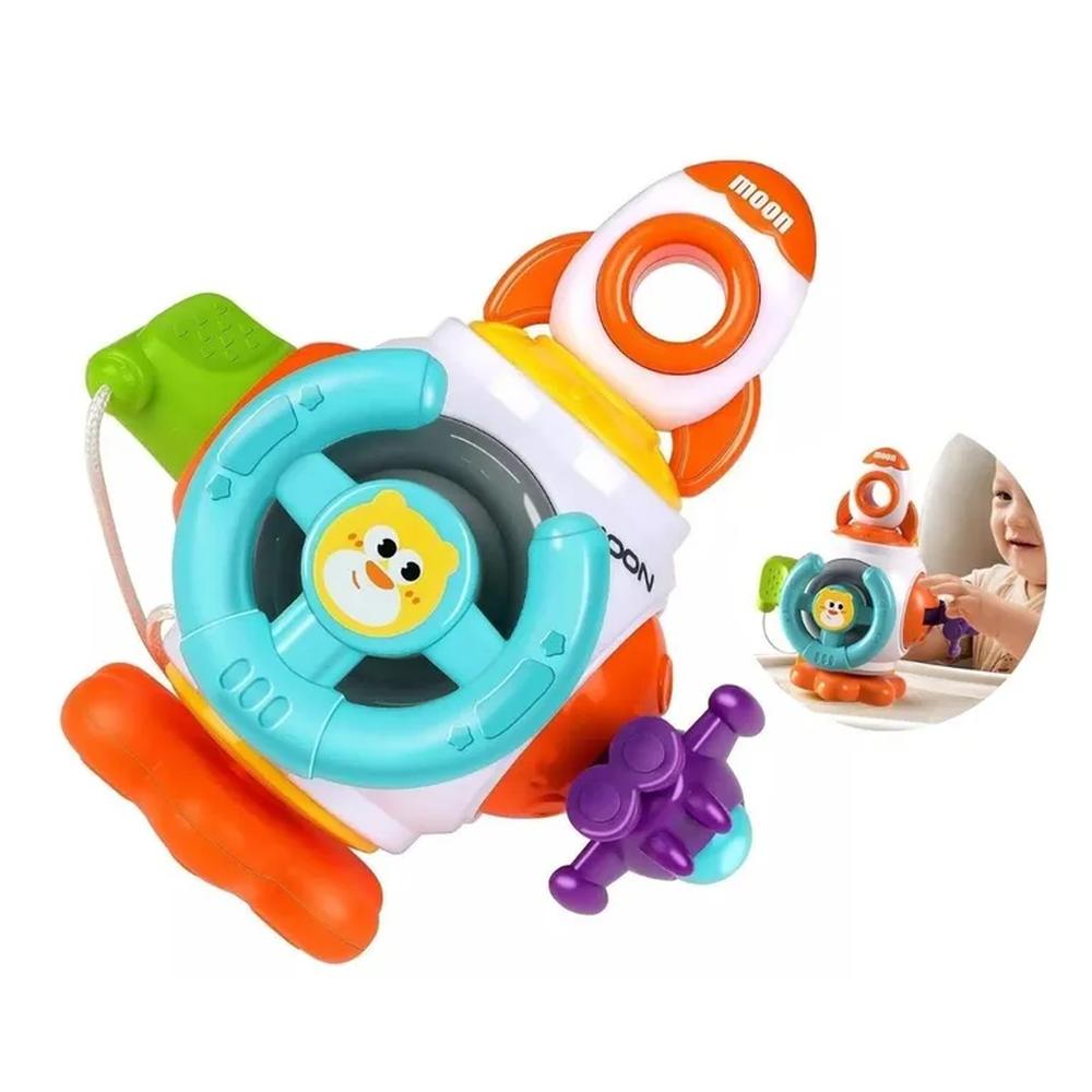 Cohete didáctico - juguete infantil de mesa