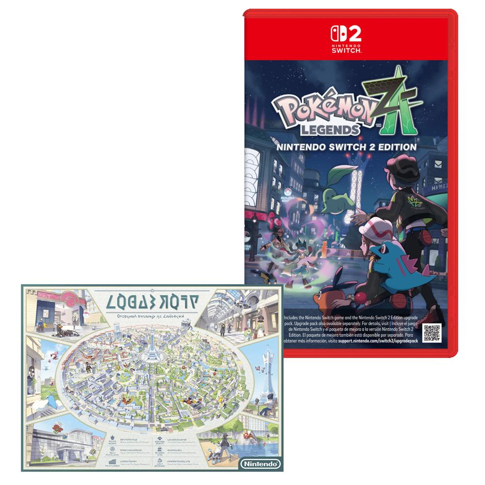 Pokemon Legends Z-A Nintendo Switch 2 + Poster 02
