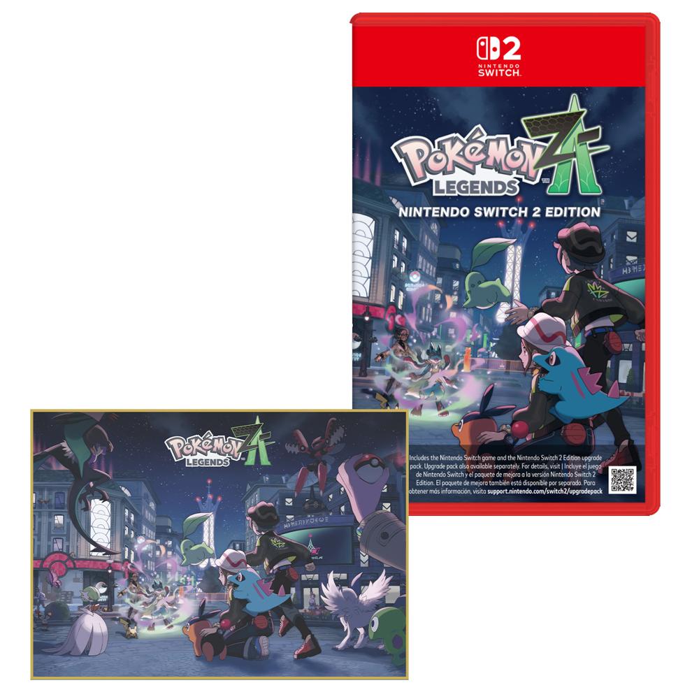 Pokemon Legends Z-A Nintendo Switch 2 + Poster 01