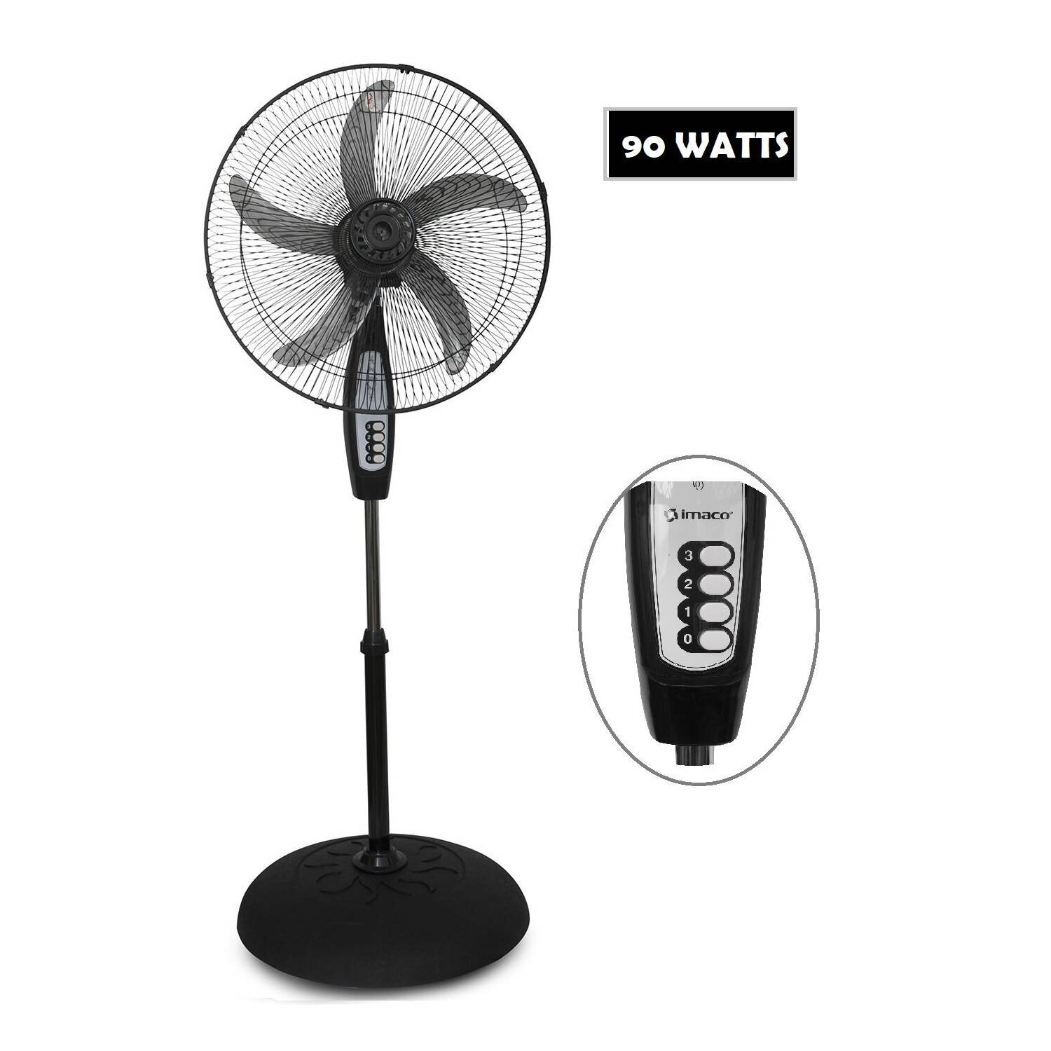 Ventilador Pedestal 20"" Imaco FS9320 93 W