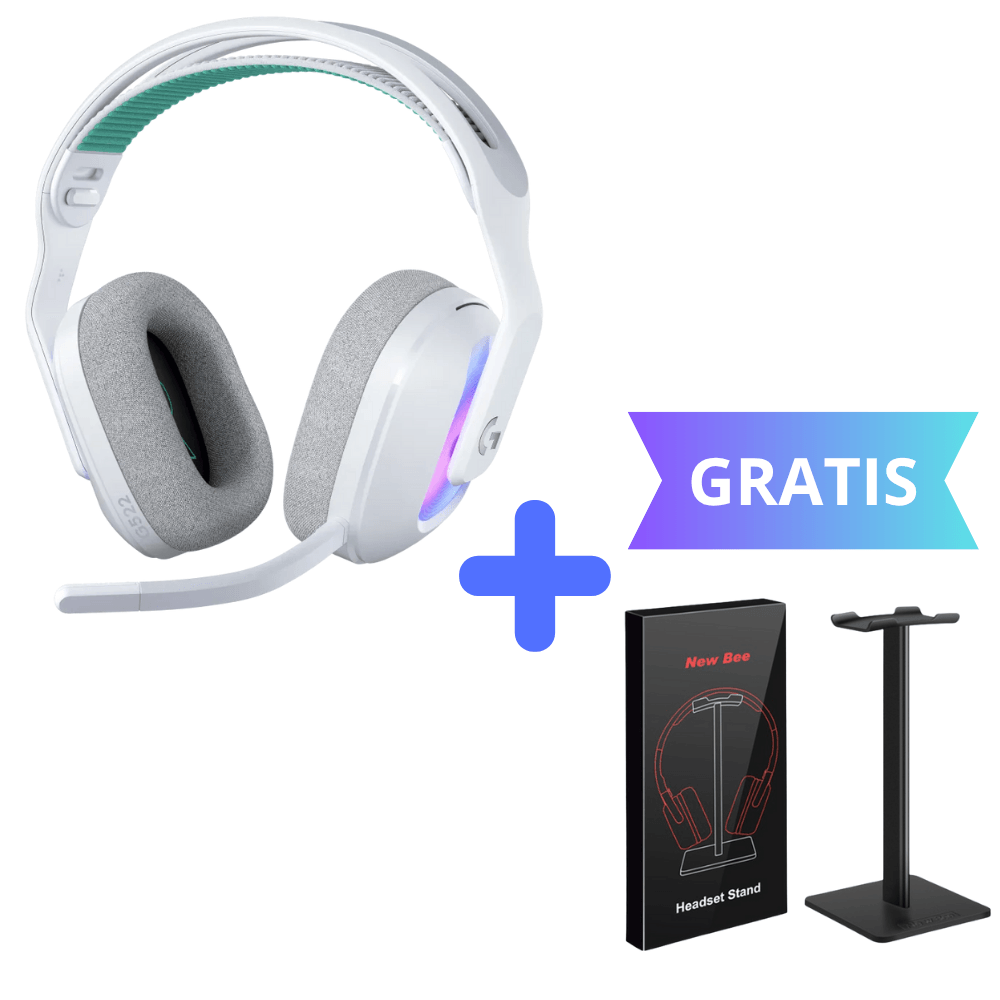 ENVÍO GRATIS Audifono Gamer Con Microfono Logitech G522 Lightspeed Blanco