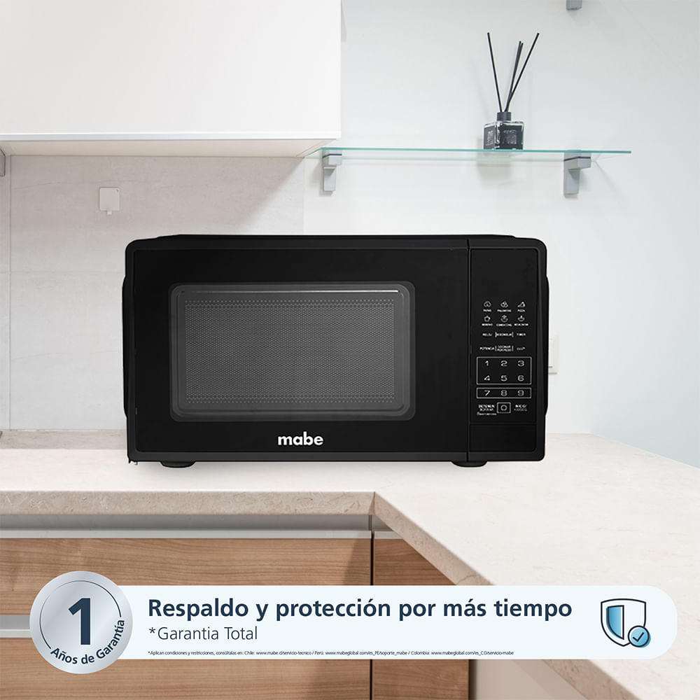 Horno Microondas Mabe 20 litros HMM07PBN Negro