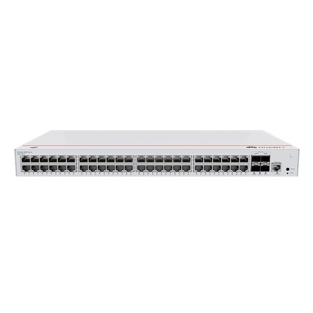 Switch Huawei eKitEngine S220-48P4X, 48PT x 10/100/1000BASE-T(380W PoE+), 4PT x 10GE SFP+