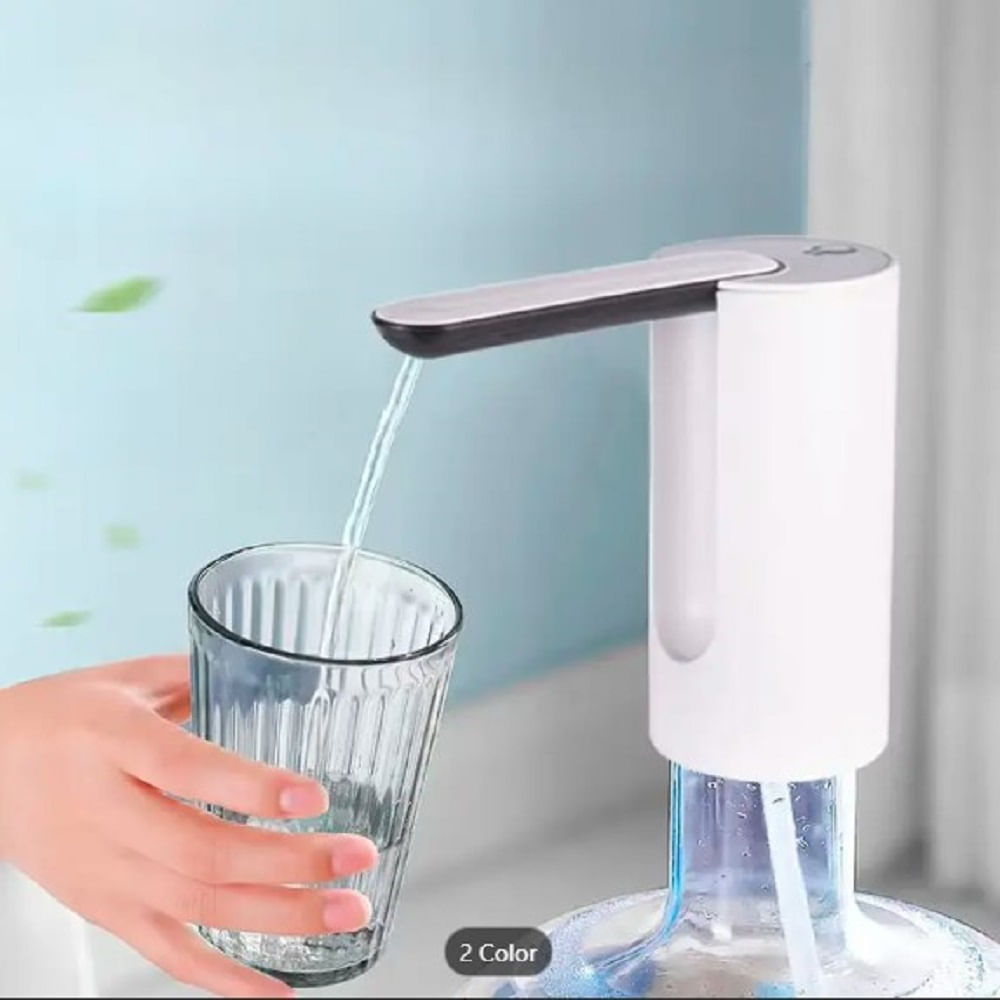 Dispensador De Agua Recargable Automatico blanco
