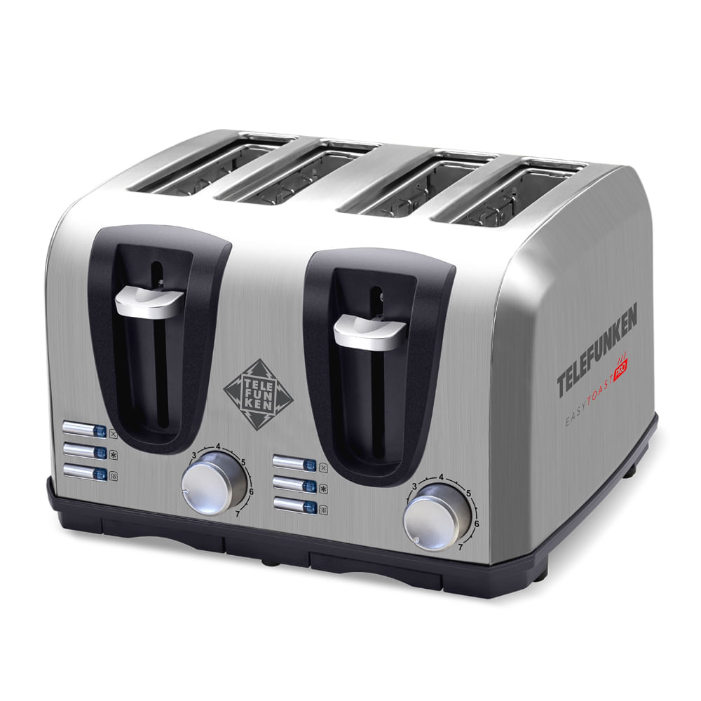 Tostador Eléctrico Acero TELEFUNKEN EasyToast Pro