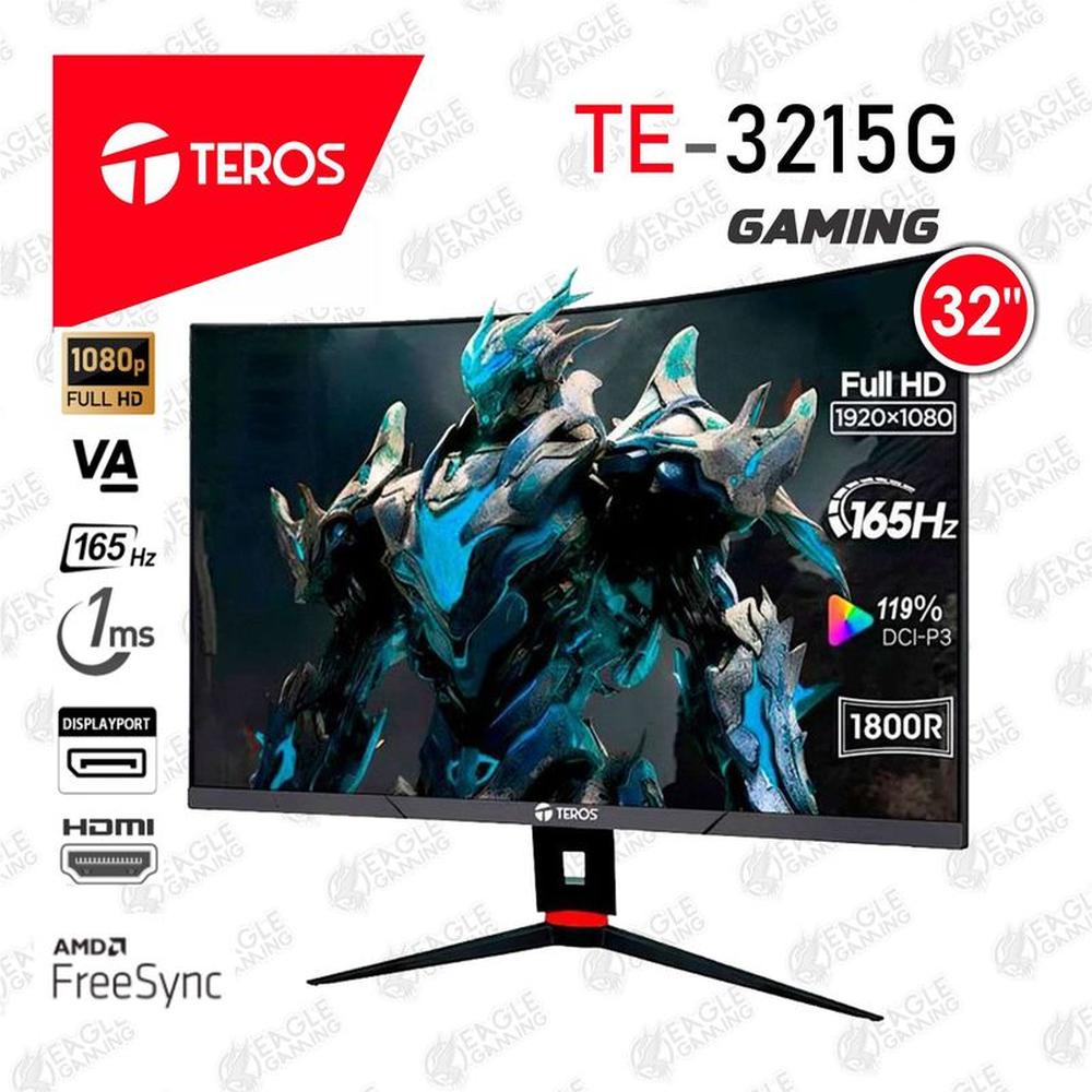 Monitor Teros TE-3215G 32 VA Curvo1920x1080 Full HD 165HZ 1MS