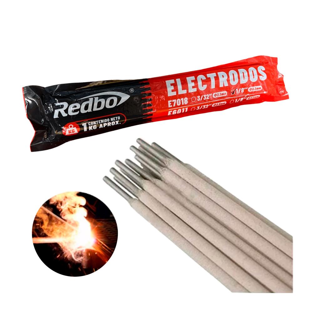 Electrodo General 1/8'' 1 Kg Soldadura Eléctrica Profesional